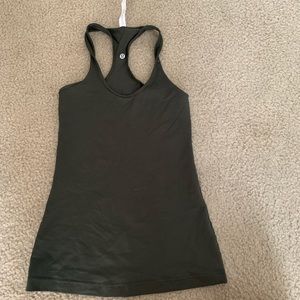 Hunter green Lululemon tank top